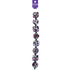 Floral Design Round & Square Shape Shell Strung Beads